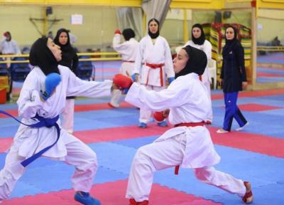 خبرنگاران اردوی تیم کاراته دختران یزد زیر نظر سرمربی تیم ملی شروع شد